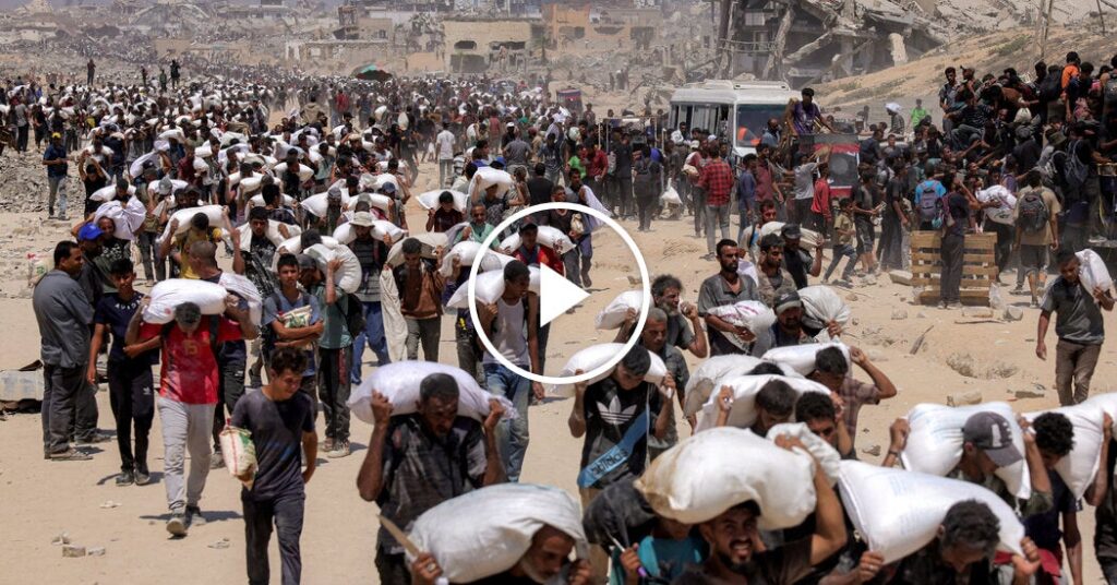 Aid Trickles Into Parts of Gaza as Israel Pauses Some Military Activity Aid Trickles Into Parts of Gaza as Israel Pauses Some Military Activity