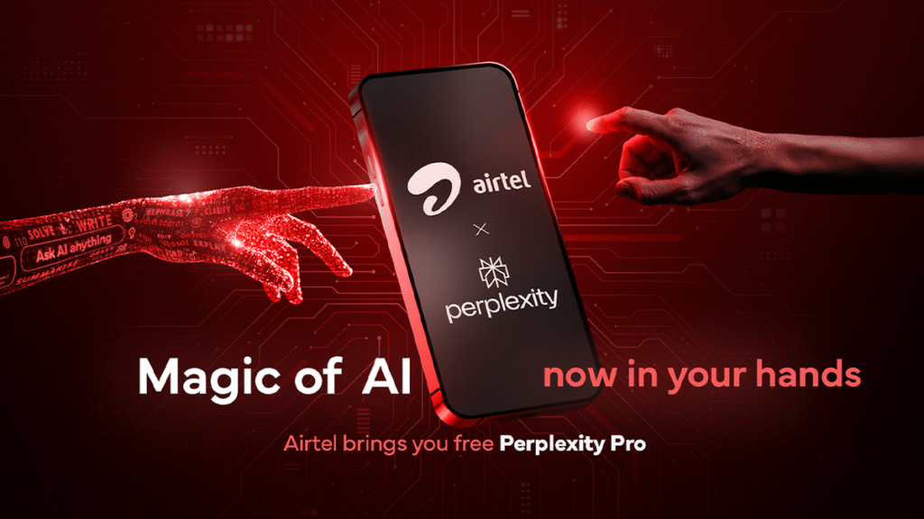 Airtel to offer one year free Perplexity Pro subscription to its users