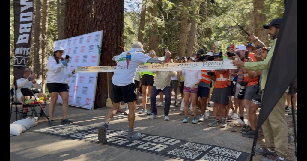 An 80-year-old man ran a 135-mile ultramarathon through Death Valley. Here's what it took.