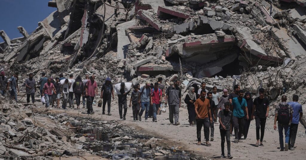 At least 85 Palestinians killed while trying to reach aid in Gaza, officials say