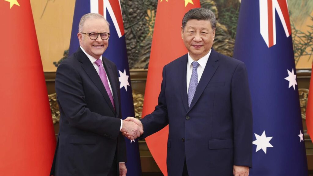 Australian PM Albanese complains to President Xi about Chinese live-fire exercises