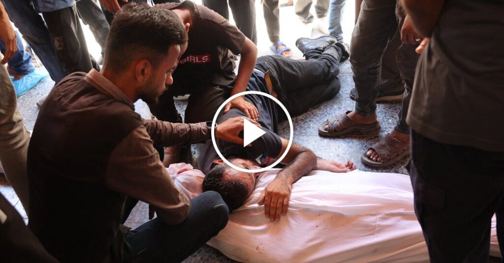 Children Killed in Israeli Strike on Water Point in Gaza, Officials Say