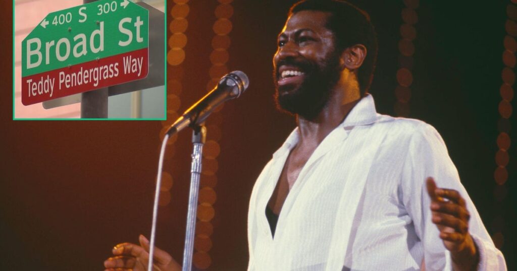 City renames street after Philadelphia native, legendary R&B singer Teddy Pendergrass