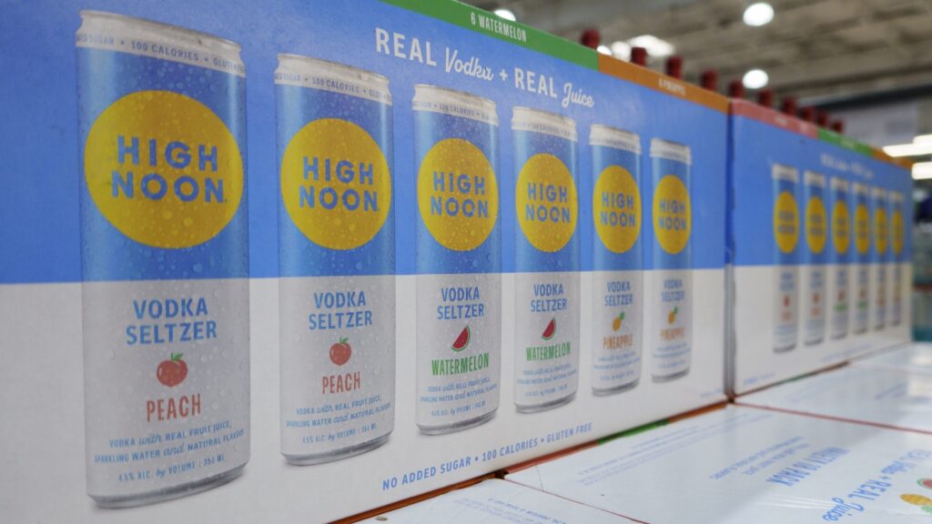 High Noon recalls cans mislabeled as Celsius energy drinks : NPR