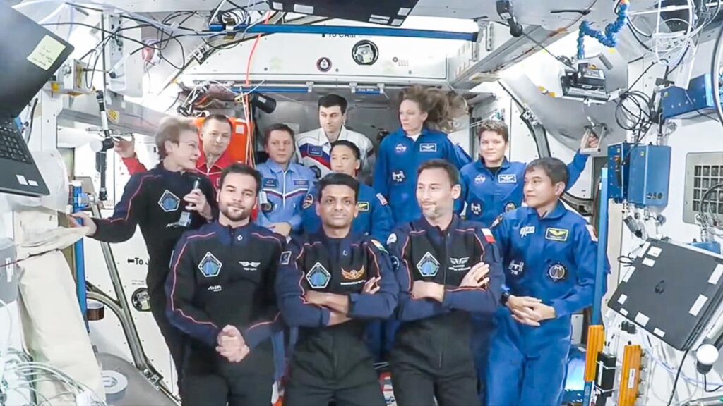 Indian astronaut Group Captain Shukla on track to re enter Earth’s atmosphere and splash down today: SpaceX
