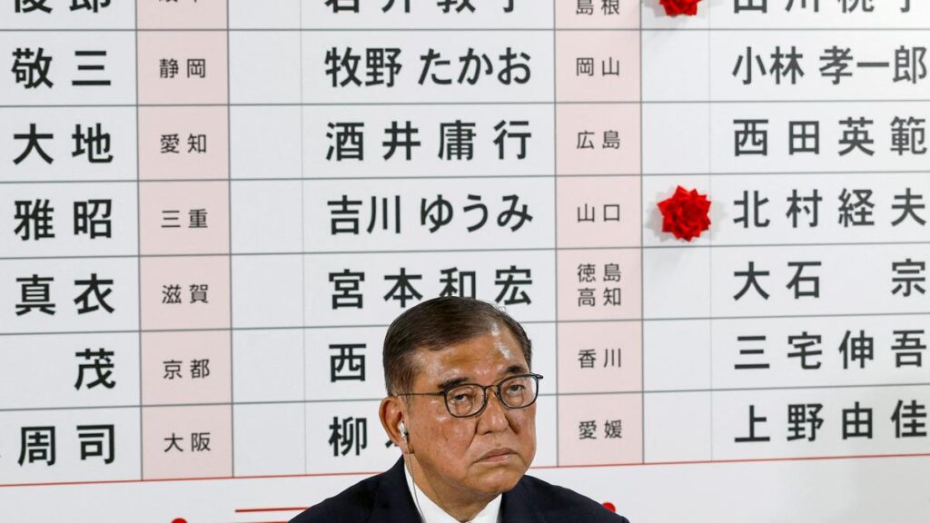 Ishiba’s coalition loses majority in Japan’s Upper House election