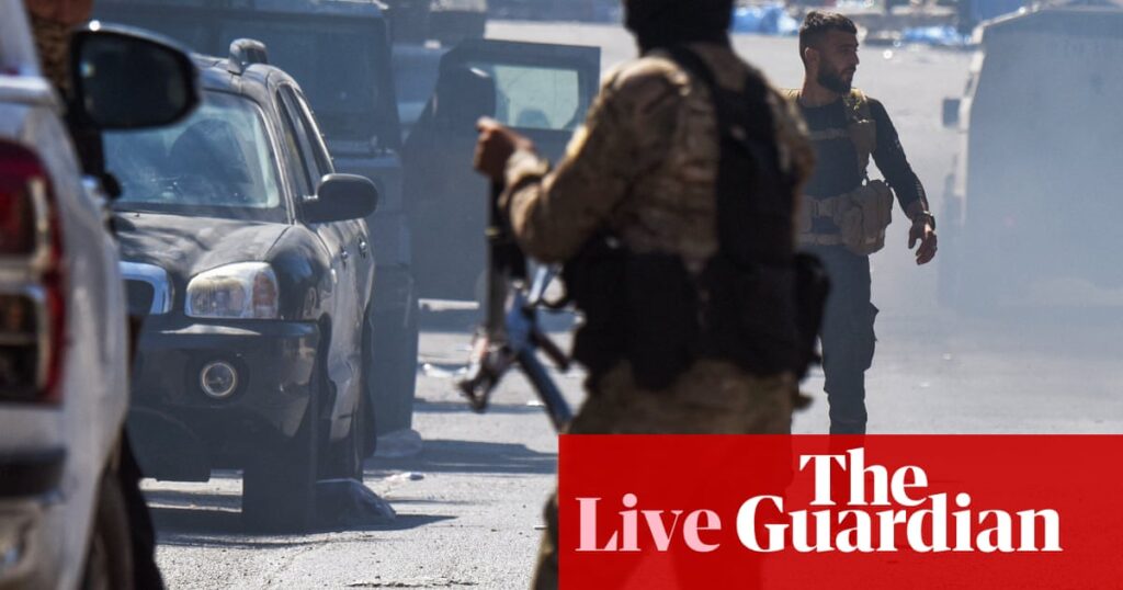 Israel steps up Syrian strikes and sends more troops to the border – Middle East crisis live | World news