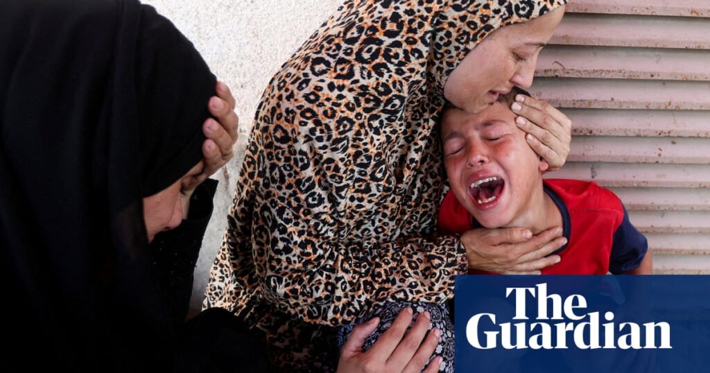 Israeli strike kills at least 15 people queueing outside medical point in Gaza | Gaza