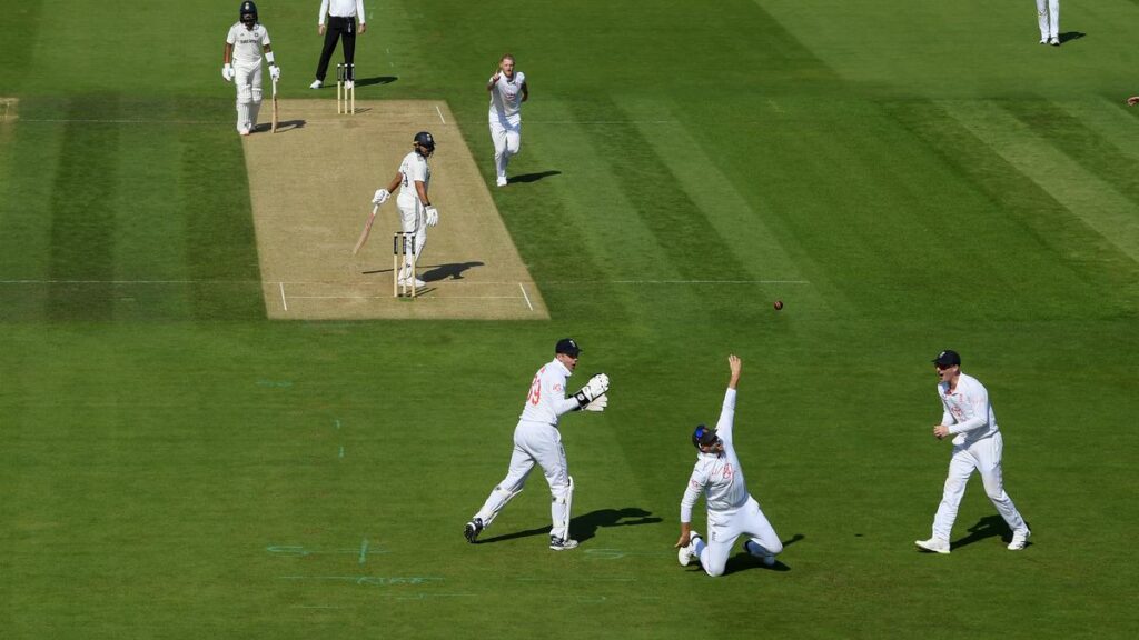 Joe Root eclipses Rahul Dravid again by breaking Indian legend’s Test record for most outfield catches