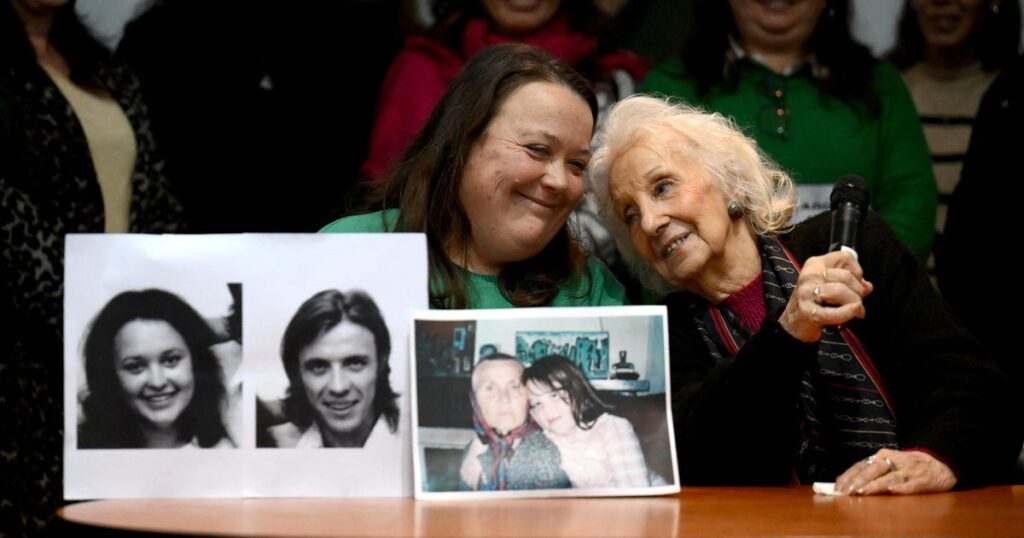 Man, 48, identified as baby stolen during Argentina's dictatorship: "Now I know where my brother is!"