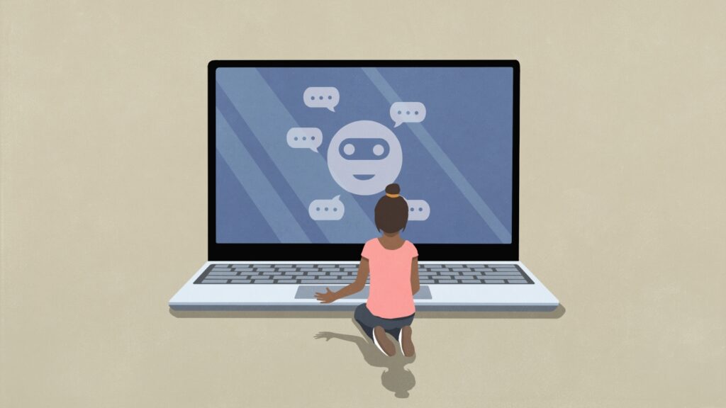 Most teens have used AI tools to flirt and get advice : NPR