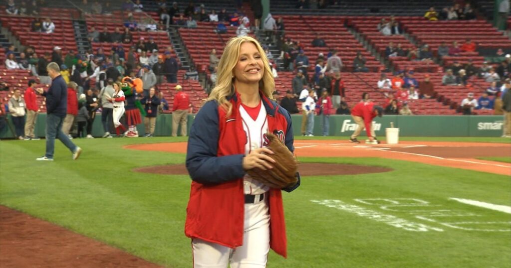 "Never Too Late": CBS Boston's Paula Ebben lives out Red Sox dream at Fenway