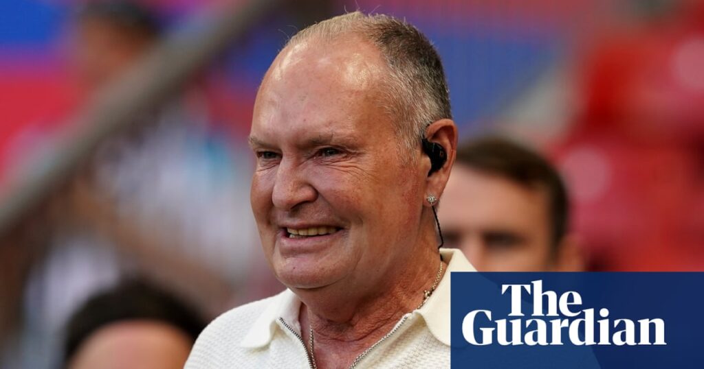 Paul Gascoigne returns to his home and is ‘doing well’ after hospital stay | Paul Gascoigne