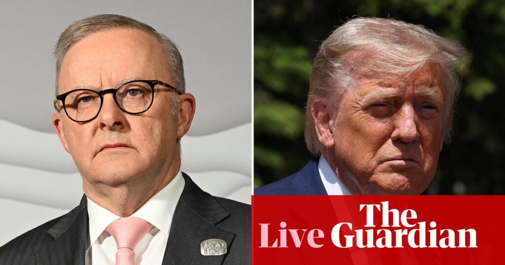 Politics live: Trump threatens to double tariffs for countries including Australia; Victoria brings tougher bail laws to parliament | Australia news