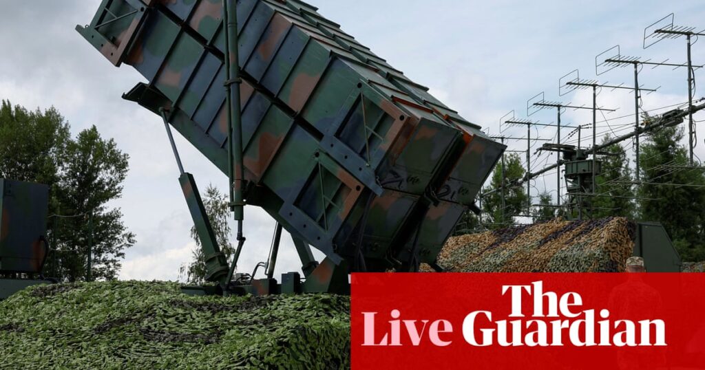 Preparations to deliver Patriot missile systems to Ukraine under way, Nato’s top Europe commander says – Europe live | World news