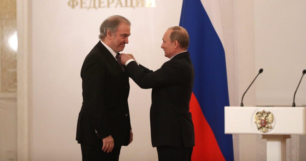 Renowned Russian conductor Valery Gergiev's gig at Italian palace canceled amid outcry over support for Putin