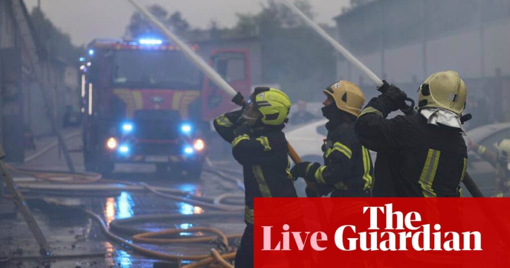 Russia launches major attack on Ukraine after Trump’s criticism of Putin – Europe live | Europe