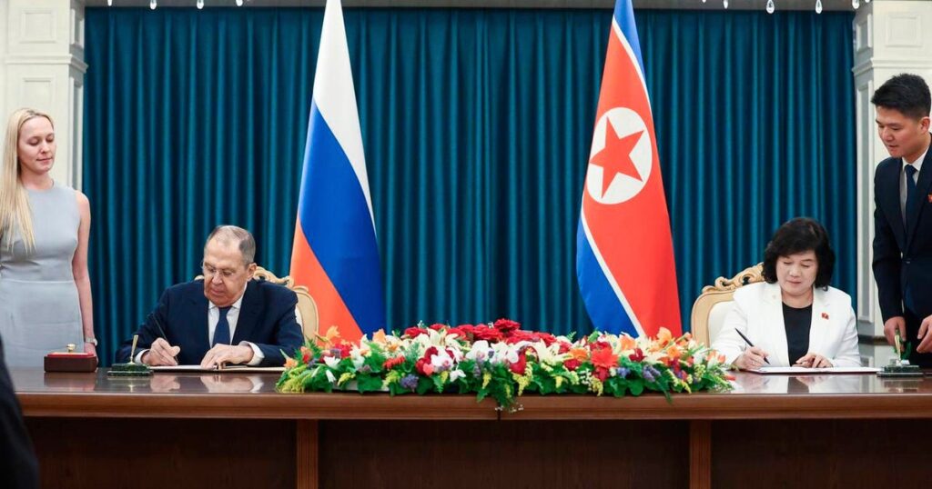 Russia warns U.S., South Korea and Japan against forming security alliance targeting North Korea