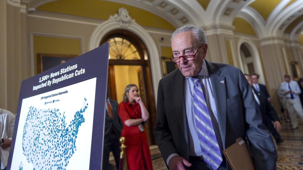 Senate approves Trump administration cuts to public broadcasting and foreign aid : NPR