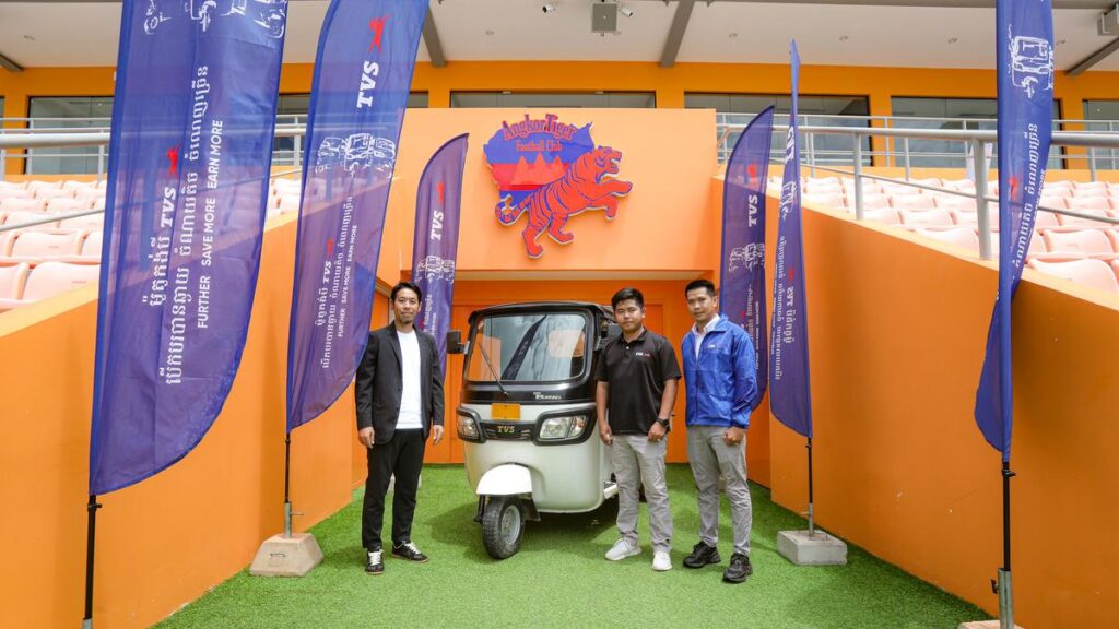 TVS Motor Company extends partnership with Angkor Tiger FC