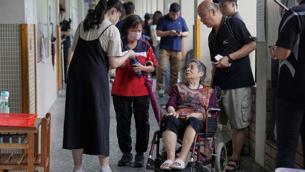 Taiwanese voters reject a bid to remove lawmakers from a China-friendly party : NPR