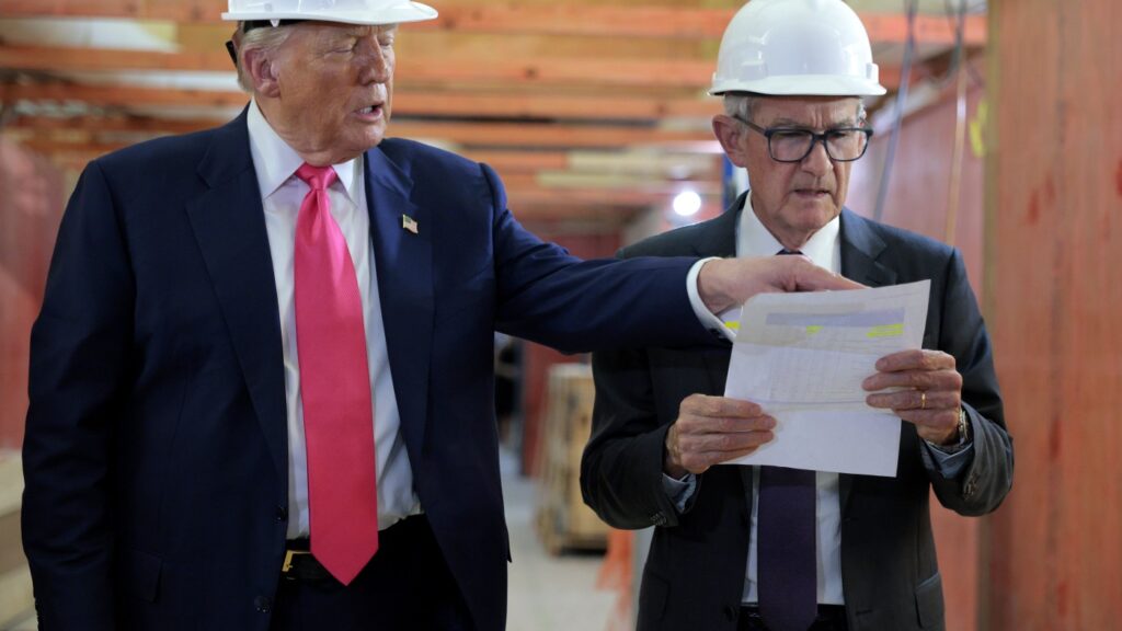 The Fed keeps rates steady despite Trump's push : NPR