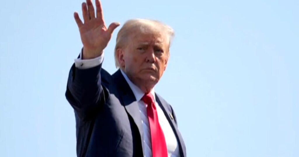 Trump tackles trade on Scotland trip