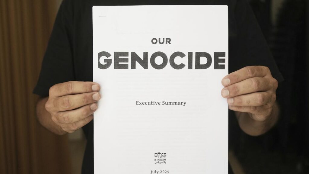 Two Israeli rights groups say their country is committing genocide in Gaza