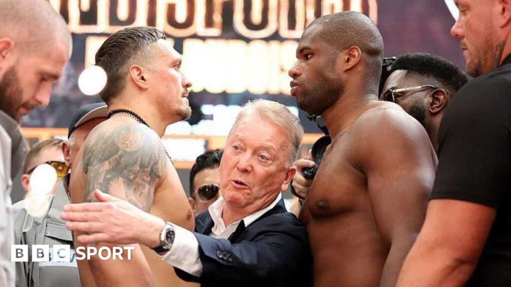 Katie Taylor faces off with Amanda Serrano