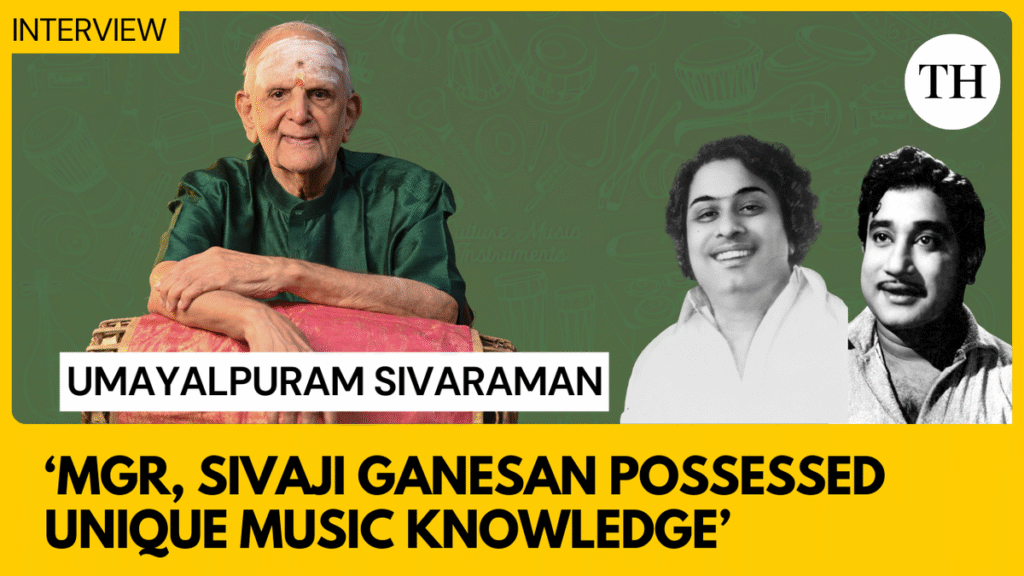 Watch: MGR and Sivaji Ganesan possessed unique music knowledge: Umayalpuram Sivaraman