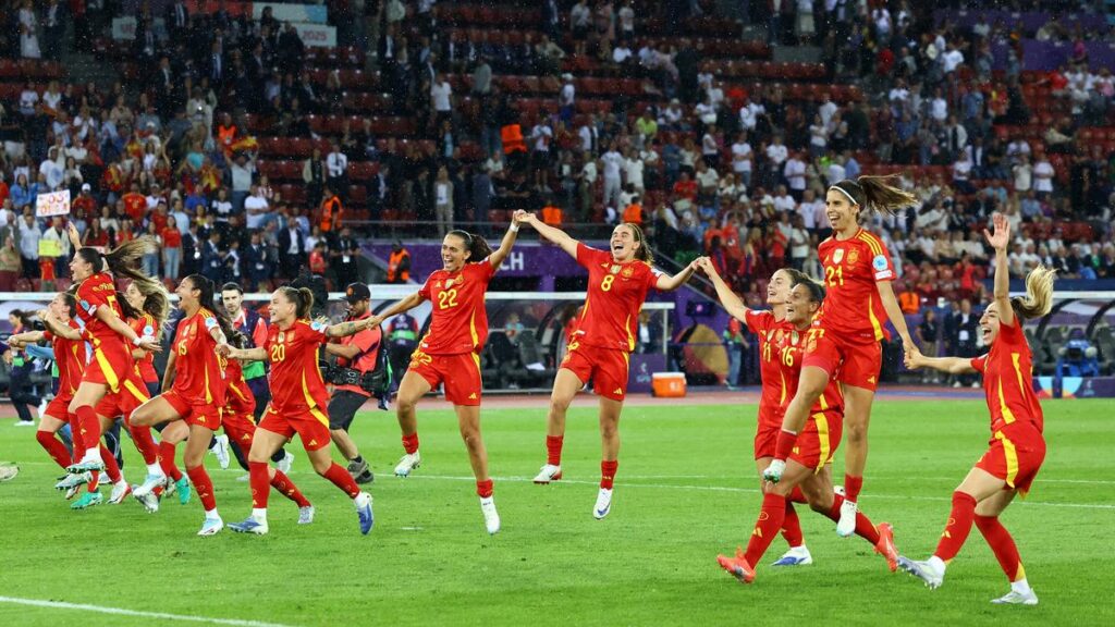 Women’s Euro 2025: Spain reach final after 1-0 extra-time win over Germany