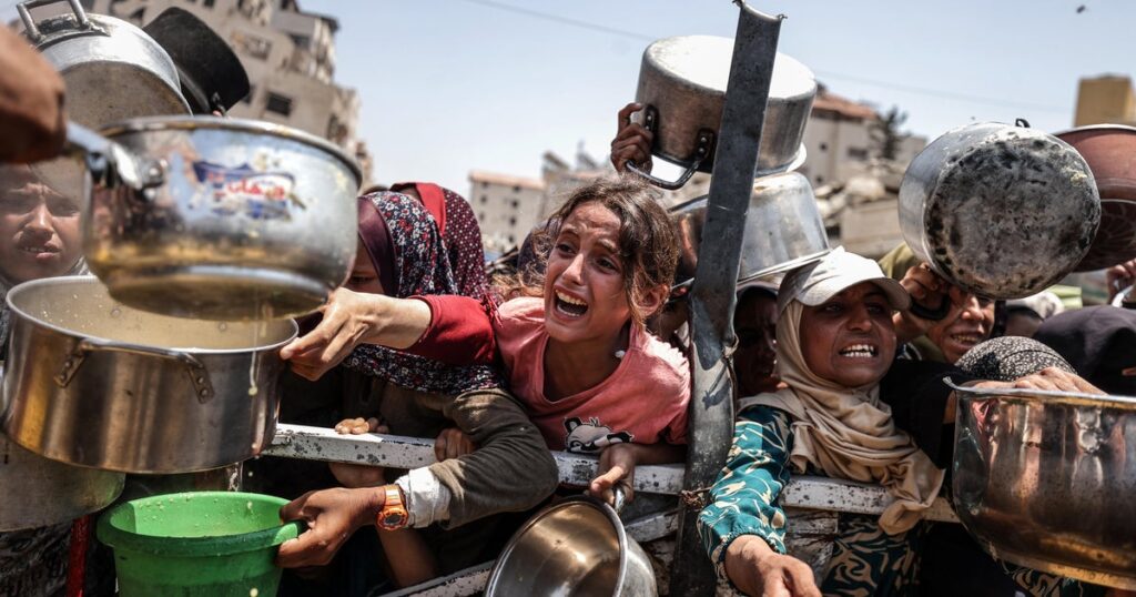 "Worst-case scenario of famine unfolding" in Gaza Strip, food security experts say