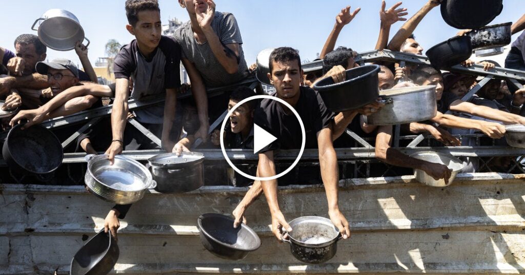 ‘I Haven’t Eaten in 4 Days’: Hunger Grips Gaza Strip