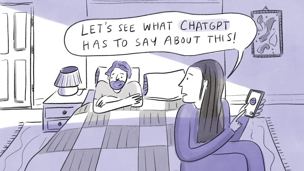 A new couple’s experiment with ChatGPT : NPR