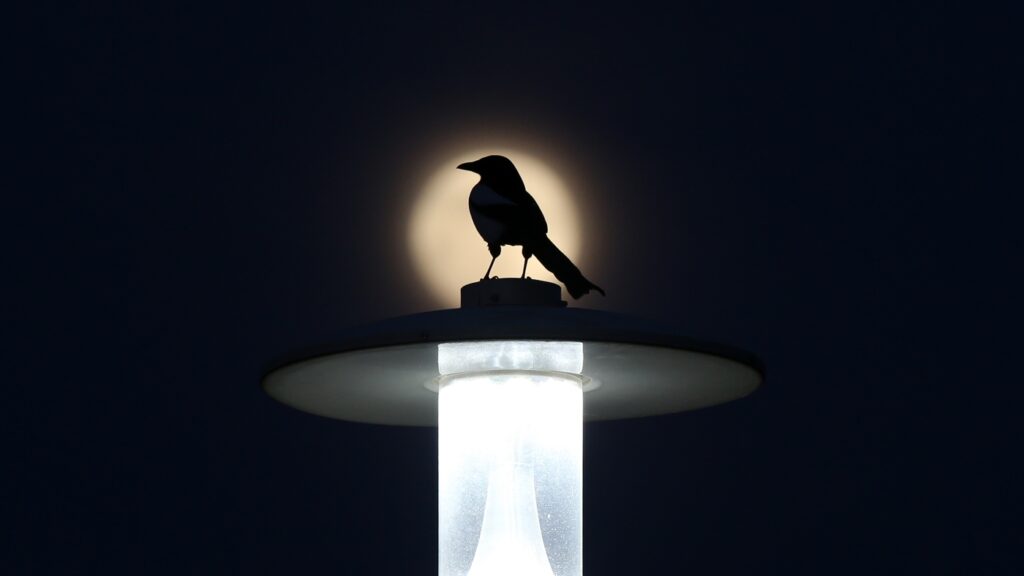 Artificial light has essentially lengthened birds’ day : NPR