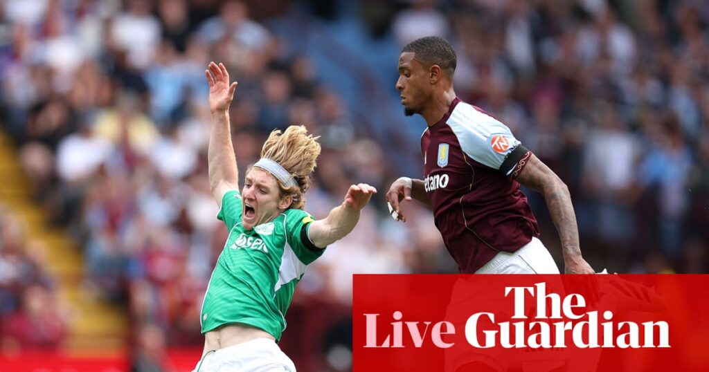 Aston Villa v Newcastle: Premier League – live | Premier League