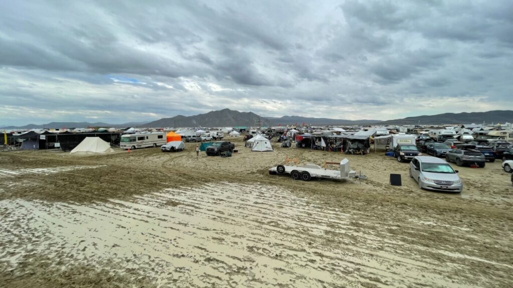 Attendees could be in for thunderstorms, dust and hail at this year's Burning Man : NPR