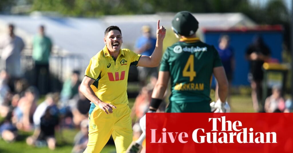 Australia v South Africa: first one-day international – live | Australia cricket team