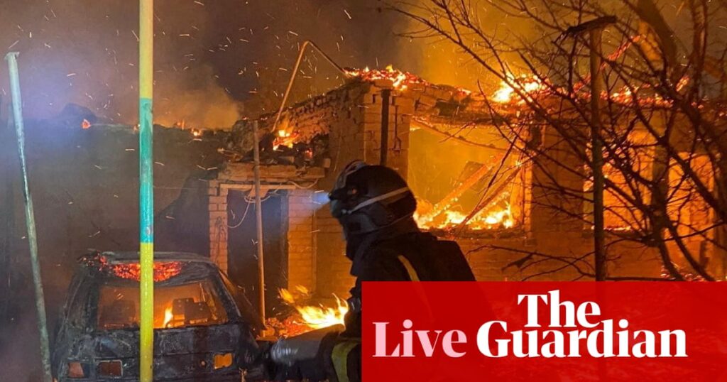 Children among dozens injured after Russian attack on Zaporizhzhia – Ukraine war live | Ukraine