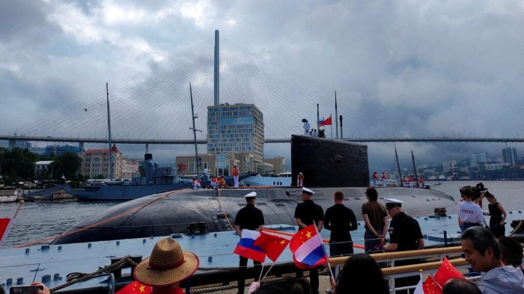 China and Russia start joint naval drills in Sea of Japan