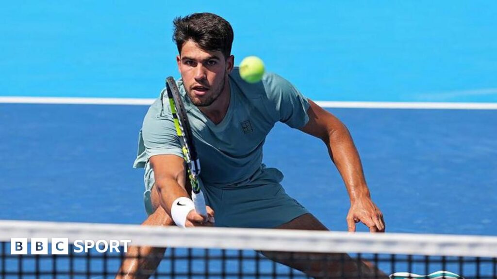 Emma Raducanu reacts during her Cincinnati Open defeat by Aryna Sabalenka