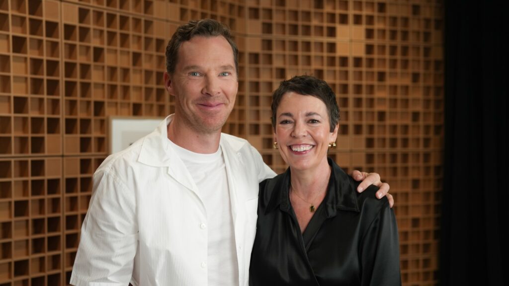 Cumberbatch and Colman on playing a married couple in ‘The Roses’ : NPR