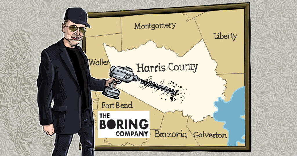 Elon Musk, Wesley Hunt Quietly Pitch Boring Co. for Houston Tunnel Project — ProPublica