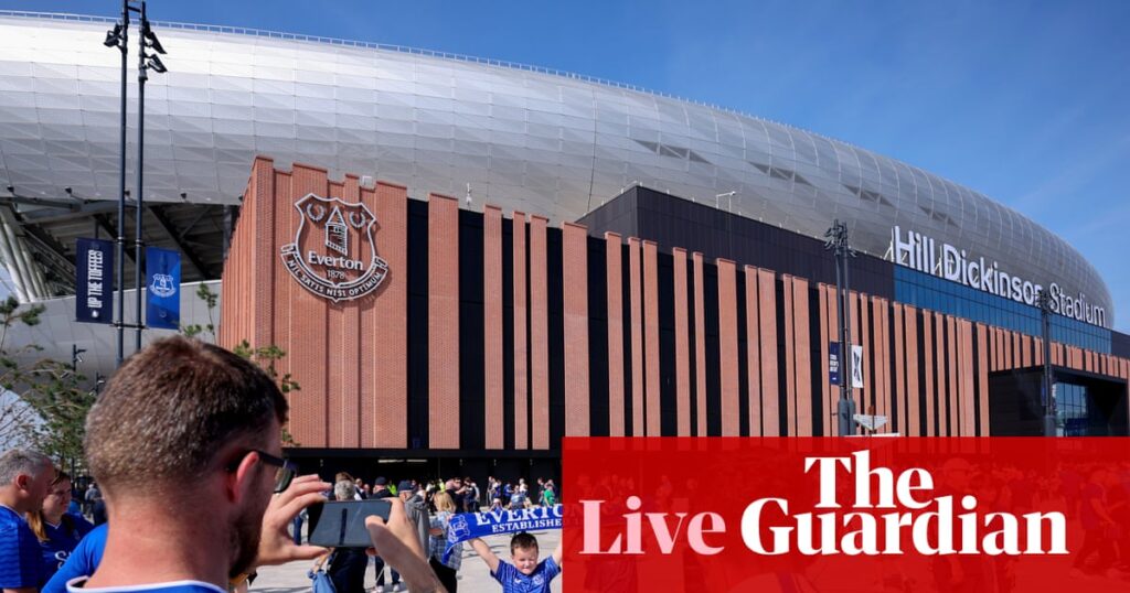 Everton fans arrive at new stadium, heat on Martin as Rangers face St Mirren – matchday live | Football