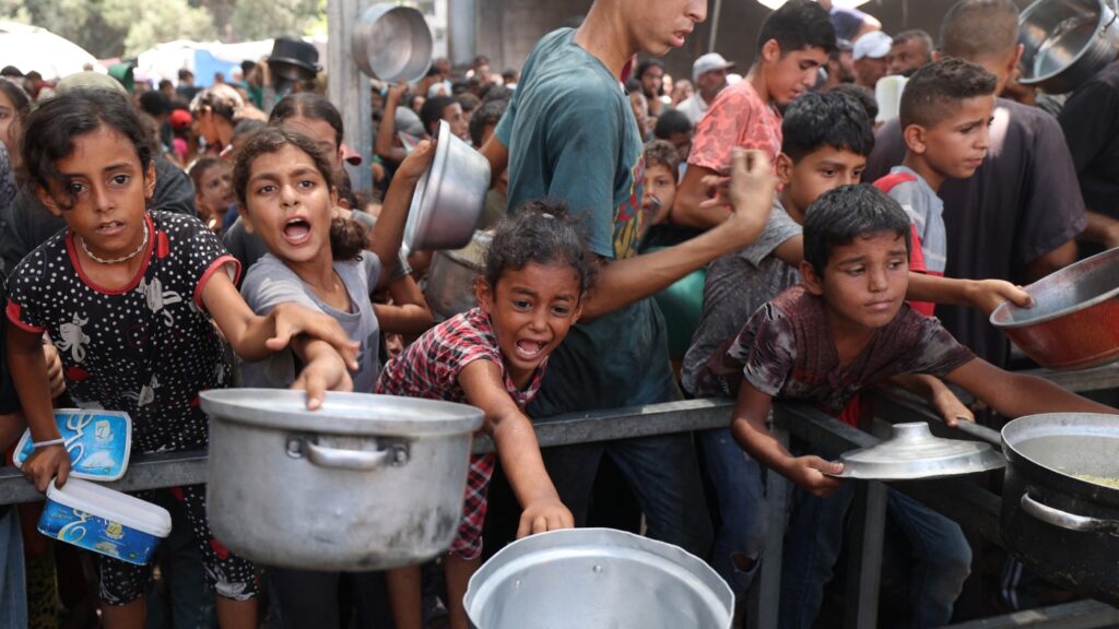 Famine in Gaza; Epstein files : NPR