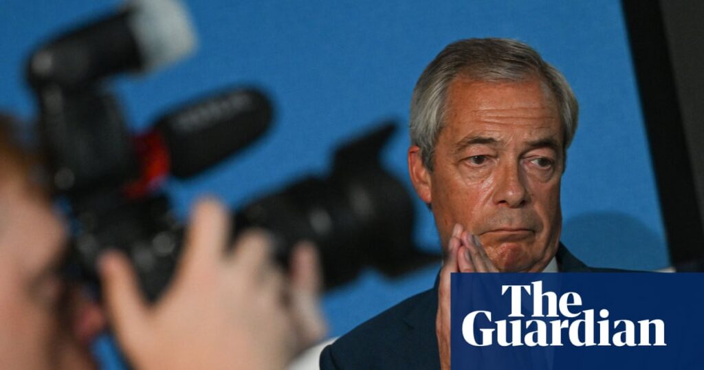 Farage urges Starmer to appoint Reform peers to House of Lords | House of Lords