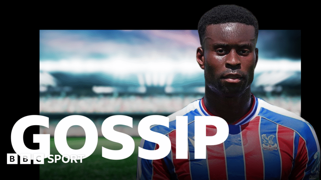 Marc Guehi on a BBC Sport gossip template