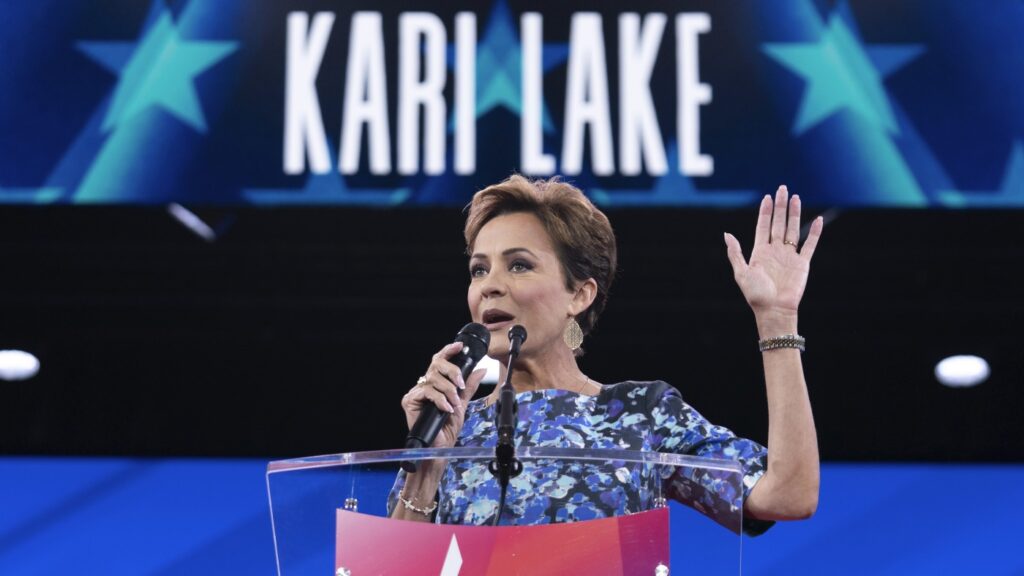 Kari Lake can't fire VOA director : NPR