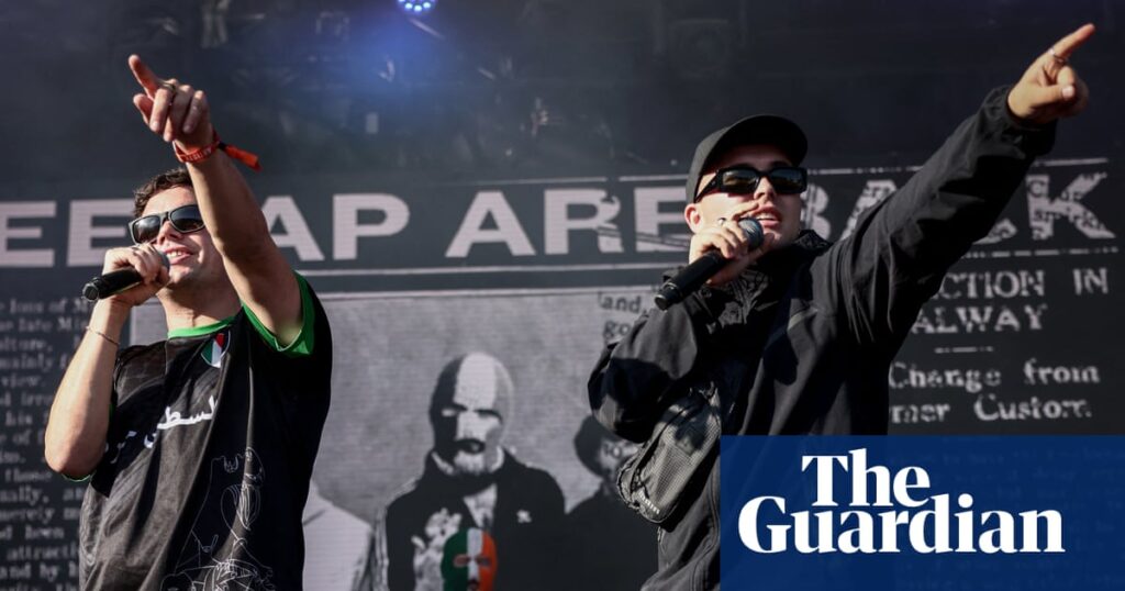 Kneecap cancel all US tour dates over clash with court hearing in London | Kneecap