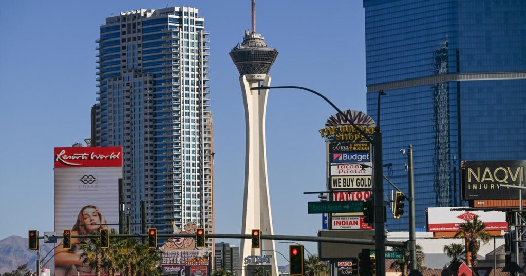 Las Vegas tourism slumps this summer, signaling trouble for U.S. economy